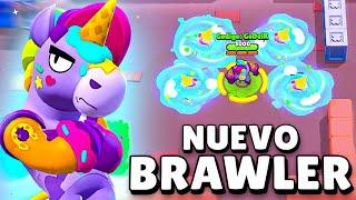 ASI ES BERRY *NUEVO BRAWLER UNICORNIO* QUE TIRA HELADO | SNEAK PEEK de BRAWL STARS