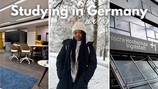 Life in Germany Vlog | A day in my life as a student in a German university | TH Ingolstadt