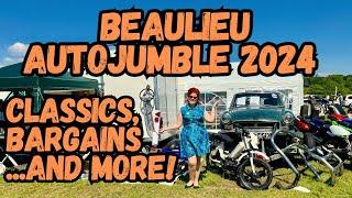 Beaulieu Autojumble 2024 - parts, classic cars and lots of Land Rovers!
