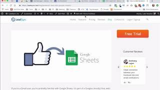 How to Add Facebook Lead to Google Sheets