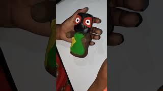 Colouring Process of pravu Jagannath #odisha creativity#art & craft#trending vedeo#shorts