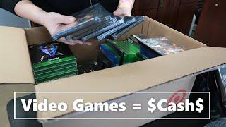 Selling The Video Game Haul To Some local PawnShops | Turning Video Games Into Cash