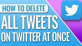 How To Delete ALL Tweets On Twitter At Once