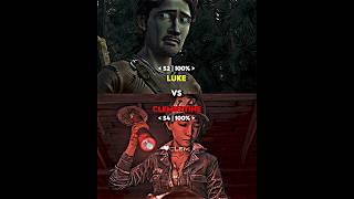 Clementine vs Luke(underrated character) #clementine #edit #twdgedit #twdgclem #edit