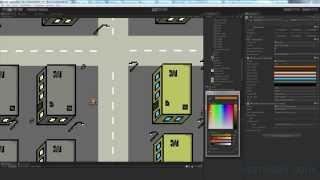 2D Game Tutorial. Part 2. Multi sprite characters with several states