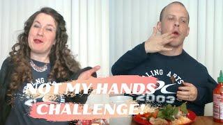 Not My Hands Food Challenge (This could get messy)