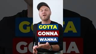 Usa “Wanna - gonna - gotta” para hablar naturalmente  #shorts #speakenglish #englishforbeginners