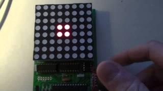 USB LED Dot Matrix Rev2