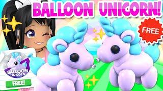 GET a *FREE* LEGENDARY BALLOON UNICORN in ADOPT ME!! *Roblox* Giveaway!