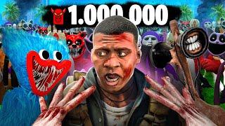 I Survived Against 1.000.000 MONSTERS for 24 Hours in GTA 5!