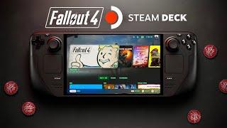 Fallout 4 FINALLY Steam Deck Verified! 90 FPS on OLED? Docked Mode Test!