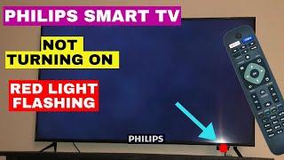 How to fix Philips Smart TV is not turning on | Best TV repair Guide