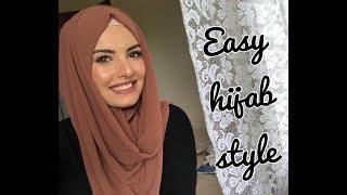 Hijab tutorial-Elegant & Easy