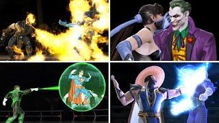 Mortal Kombat vs DC Universe - All Fatalities & Heroic Brutalities