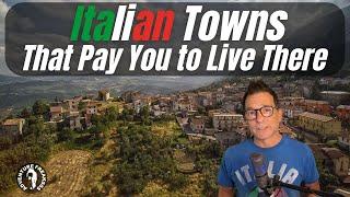 Italian towns that pay you to live there | Get paid to live in Italy | Best place to Retire in Italy