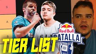 ¿QUÉ TAN FAVORITO ES CHUTY? I TIER LIST RED BULL INTERNACIONAL 2024