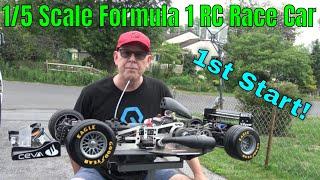 FG Formula 1 Car First Start & Custom Body Reveal