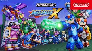 Minecraft: Mega Man X DLC - Launch Trailer - Nintendo Switch