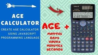 Create Age Calculator With Javascript(JS) | HTML , CSS and JS