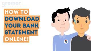 How to download bank statement online - Gromor Finance