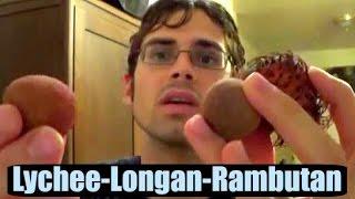 Rambutan, Lychee and Longan Comparison + How to Roast Rambutan seeds - Weird Fruit Explorer Ep. 61