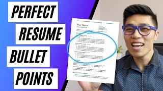 How To Write Resume Bullet Points that Recruiters Will LOVE to Read
