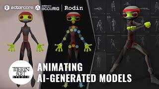 Animating AI-Generated Models: A Step-by-Step Guide | ActorCore AccuRIG