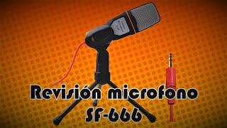 Review Microfono SF-666 | Puede algo tan barato ser bueno?