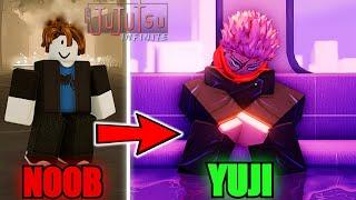 Going From Noob To MANGA Yuji Itadori In Jujutsu Infinite...(Roblox)