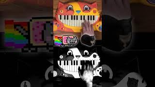 maxwell cat VS nyan cat (Cat Piano)