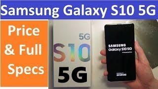 Samsung Galaxy S10 5G Price and Full Specifications