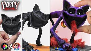 Como hacer a CATNAP de POPPY PLAYTIME Chapter 3 Plastilina Ft. WIZZY | PlastiVerse