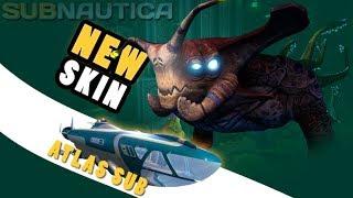 Subnautica - NEW SEA EMPEROR SKIN / MODEL & ANIMATIONS, ATLAS SUBMARINE - Update Gameplay