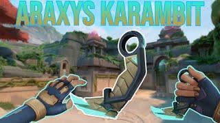 Araxys Karambit - VALORANT Skin Concept