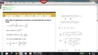 Topic 6 Part 7   Lossy and Lossless Tlines