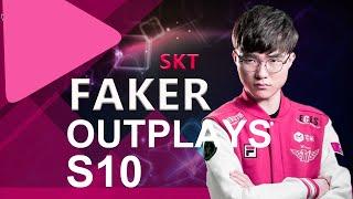 FAKER "Hide In Bush" Montage Season 10 - Best Outplays Compilation 2020