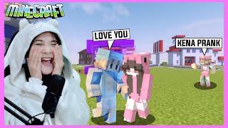 Aku Nyamar Jadi Cewek Cantik Di Minecraft Demi PRANK Abang ku ! @bangboygamingYT