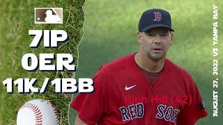 Rich Hill 11K game | Aug 27, 2022 | MLB highlights