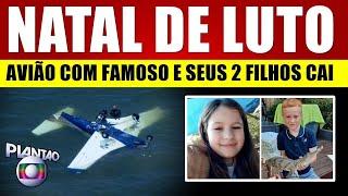 LUTO NO NATAL! AVIÃO com FAMOSO e SEUS 2 FILHOS CAl no MAR: 'TODOS M0RRERAM'