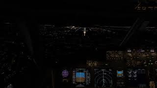 [X-Plane 11] Zibo 737 | Night landing at @SAW