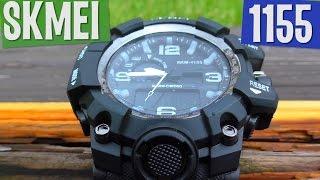 SKMEI Watches SKM-1155 REVIEW in RUSSIAN but very nice