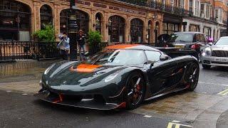 BEST OF SUPERCARS in London 2024 Compilation