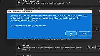 COMO ACTIVAR EL MODO DESARROLLADOR EN WINDOWS 11 - Activar El Modo Para Desarrolladores Windows 11