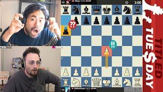 No way! Is this a joke? GothamChess vs Hikaru Nakamura