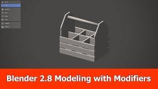 Blender 2.8 Beginner Modeling with Modifiers