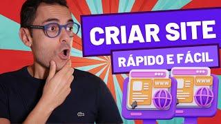 COMO CRIAR UM SITE PROFISSIONAL E MODERNO (RÁPIDO E FÁCIL)