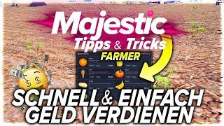 MAJESTIC RP | FARMER ‍ SCHNELL & EINFACH GELD  VERDIENEN! | Tipps & Tricks für Majestic Roleplay!