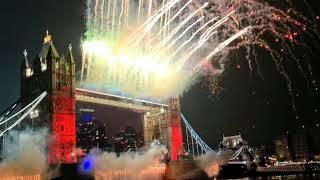 London Fireworks 2021 | Tower bridge 2021 | NYE | Cancelled from London eye to Tower bridge |