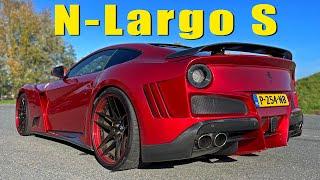 FERRARI F12 Novitec N Largo S *INSANE F1 V12 SOUND* POV DRIFT & BURNOUT