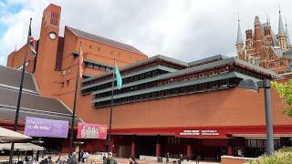 THE BRITISH LIBRARY IN LONDON #britishlibrary #london #travelvlog